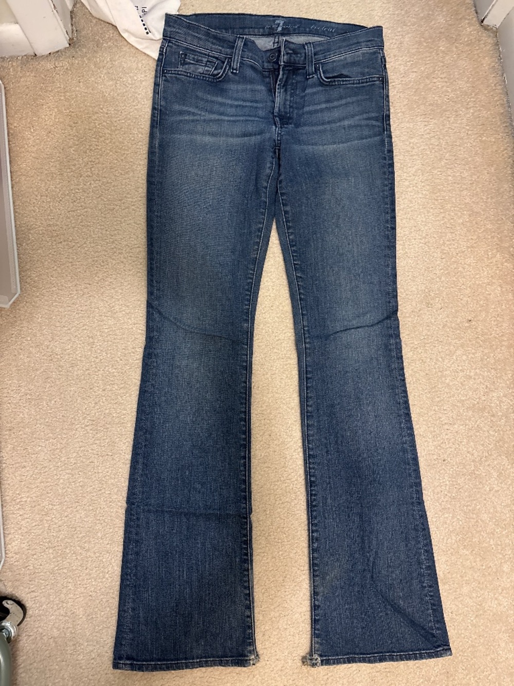Vintage Jeans Y2K 7 for all mankind lowrise